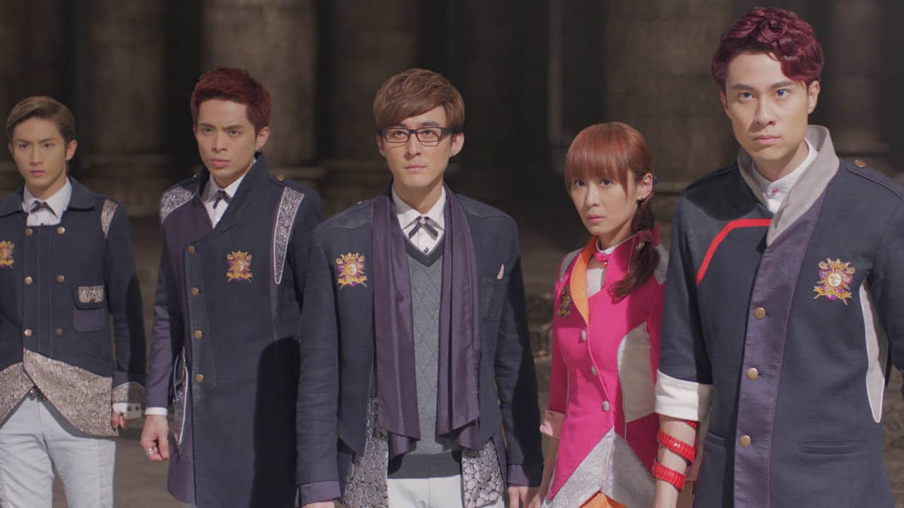 The M Riders Finding Pangu backdrop