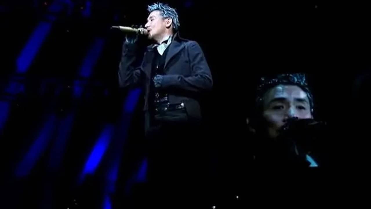 张学友:2007光年世界巡回演唱会 台北站 backdrop