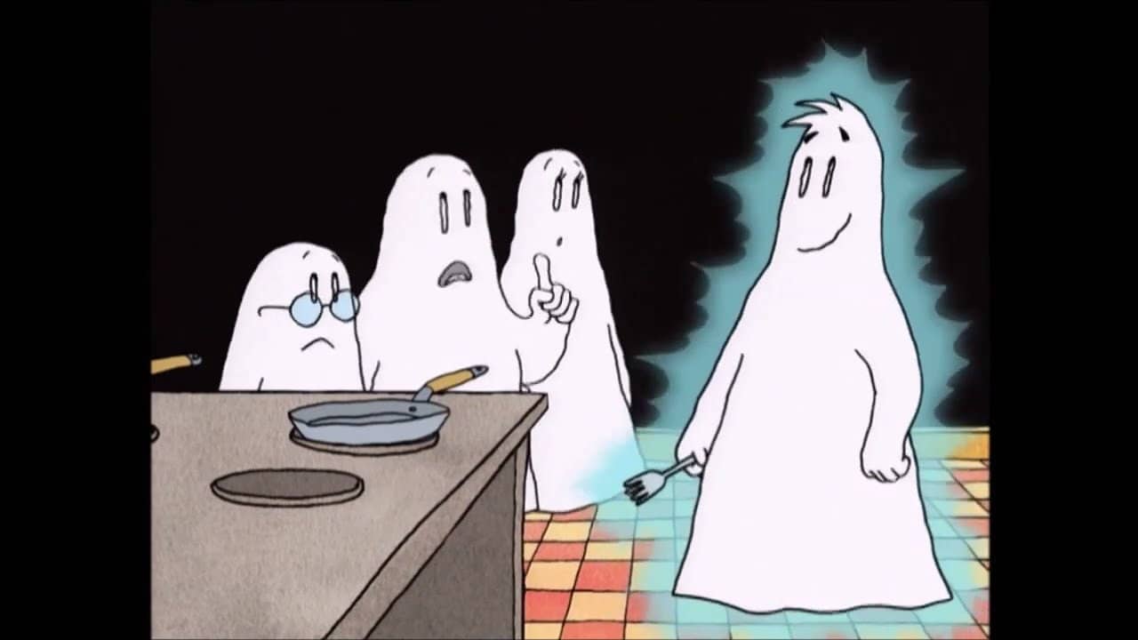 Little Ghosts backdrop
