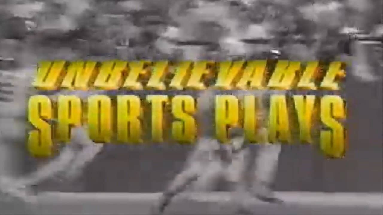 ESPN Unbelievable Sports Plays backdrop