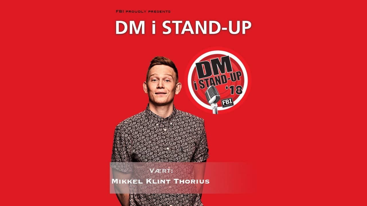DM i Stand-Up 2018 backdrop