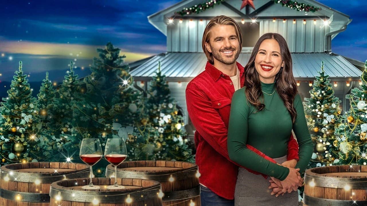 A Perfect Christmas Pairing backdrop