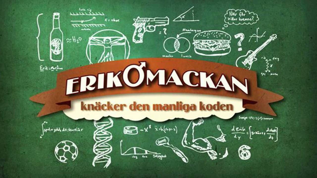 Erik och Mackan - Knäcker den Manliga koden backdrop