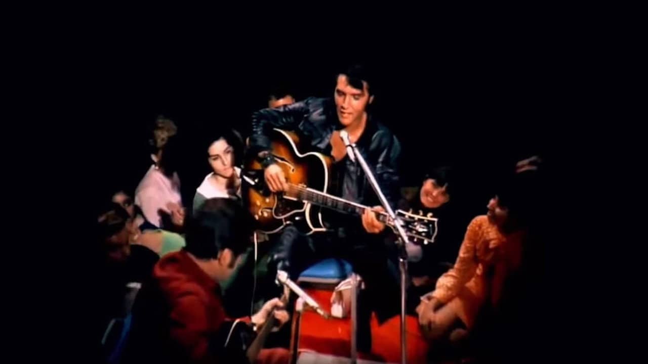 Elvis NBC TV Special, Original December 3, 1968 Broadcast backdrop