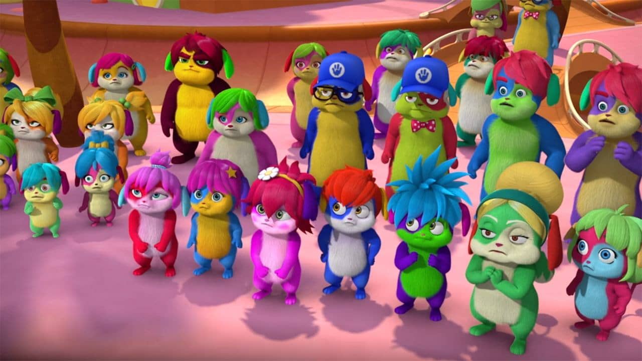 Popples backdrop