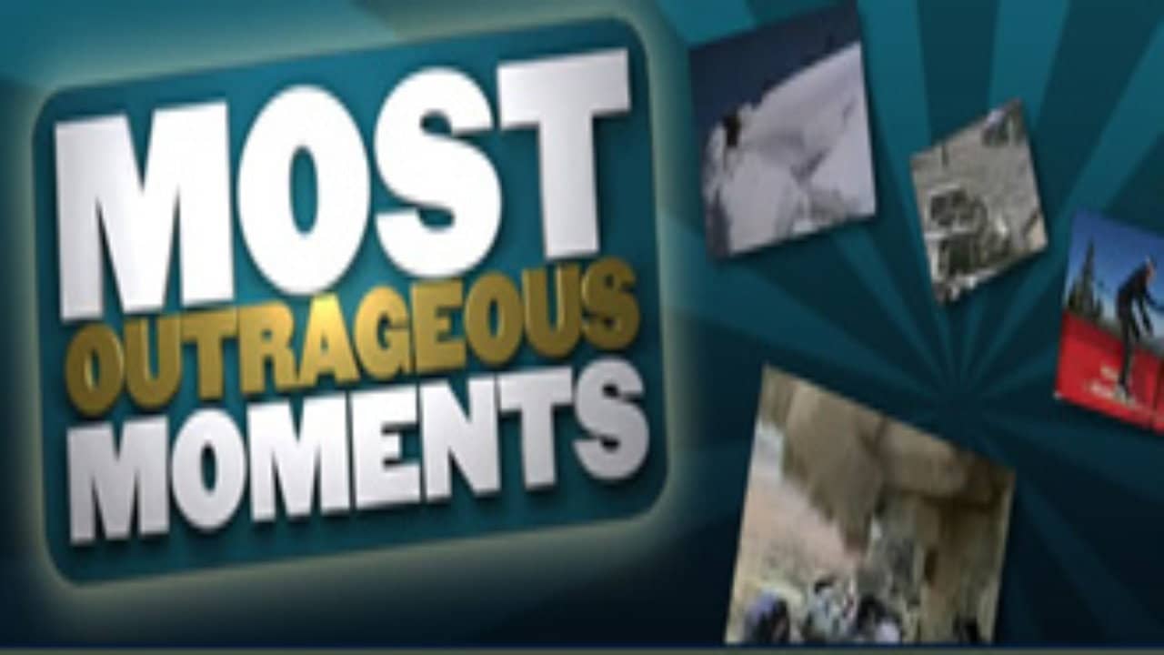 Most Outrageous Moments backdrop
