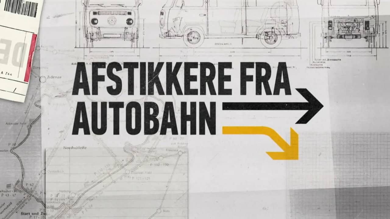Afstikkere fra Autobahn backdrop