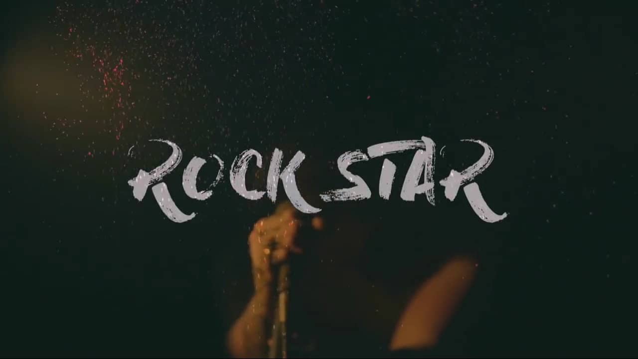 Rock Star backdrop