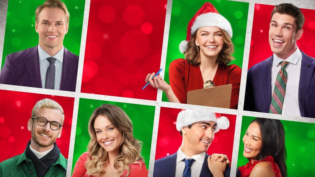 Christmas Class Reunion backdrop