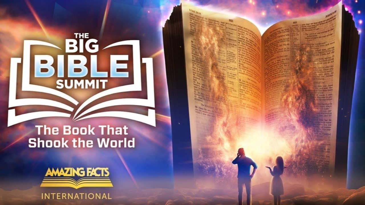 The Big Bible Summit backdrop