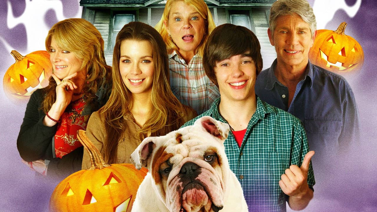 A Halloween Puppy backdrop