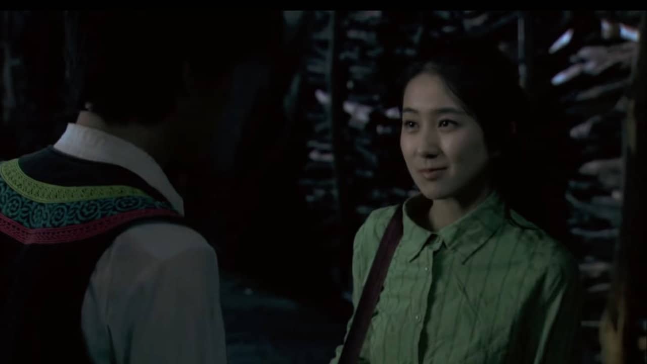 Angel in Yi Villiage backdrop
