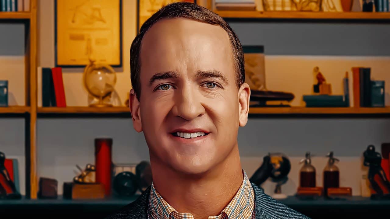 History's Greatest of All Time with Peyton Manning backdrop
