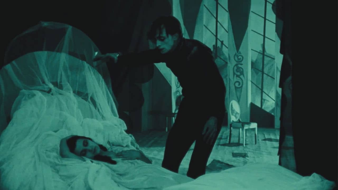 The Cabinet of Dr. Caligari backdrop