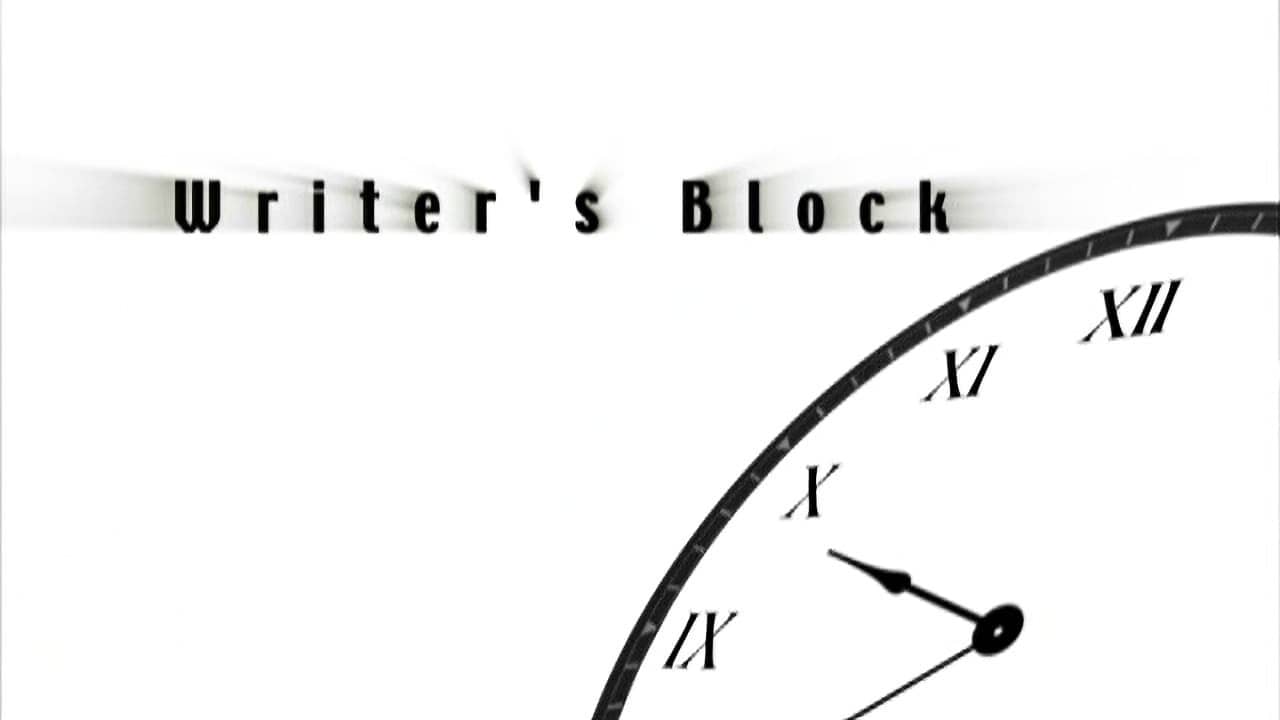 Writer's Block backdrop