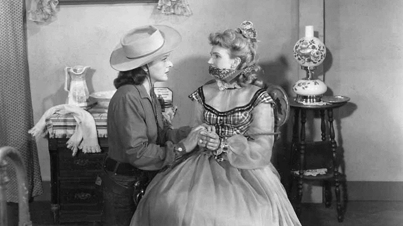 The Texan Meets Calamity Jane backdrop