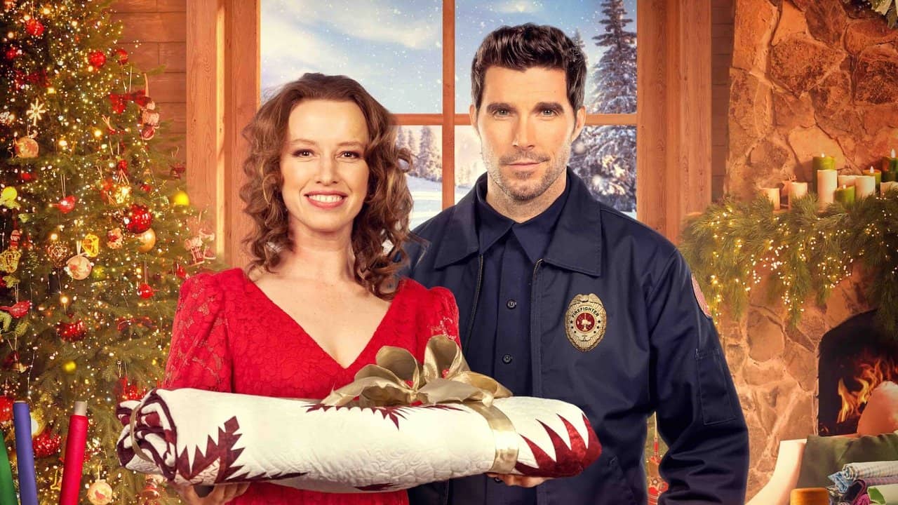 The Fabric of Christmas backdrop