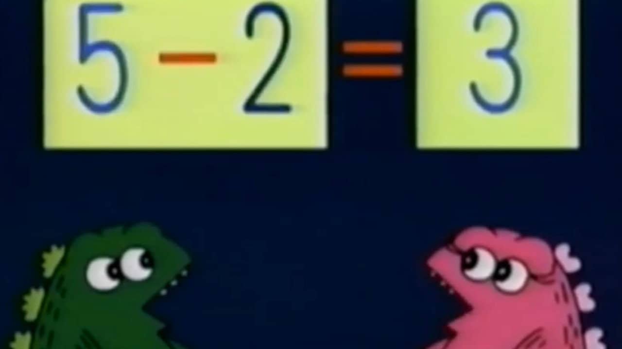 Get Going! Godzilland: Subtraction backdrop