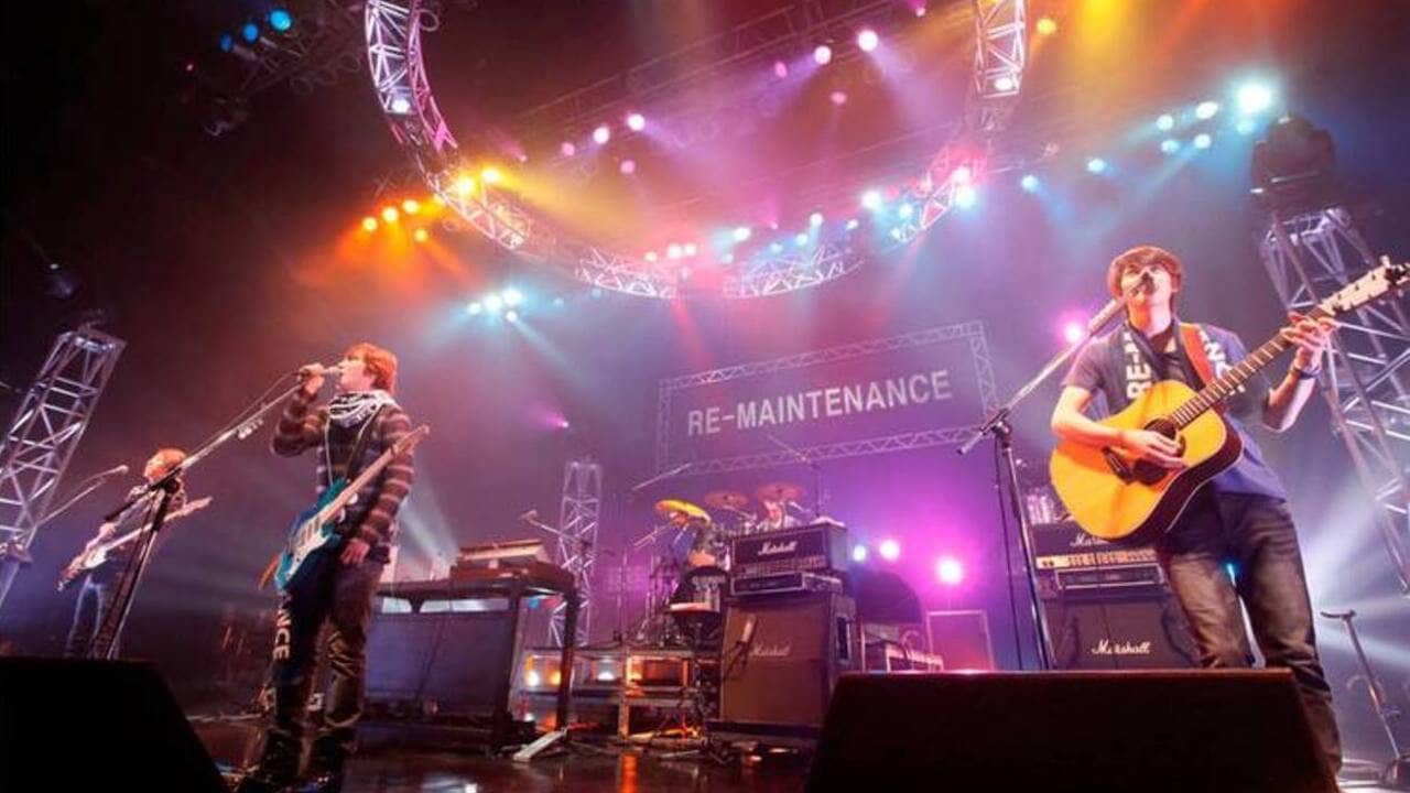 CNBLUE Zepp Tour 2011 ~RE-MAINTENANCE~ backdrop