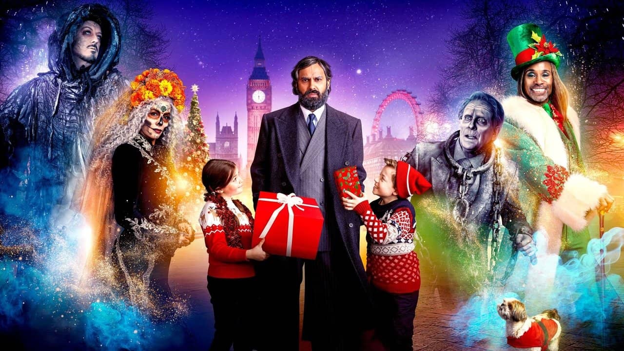 Christmas Karma backdrop