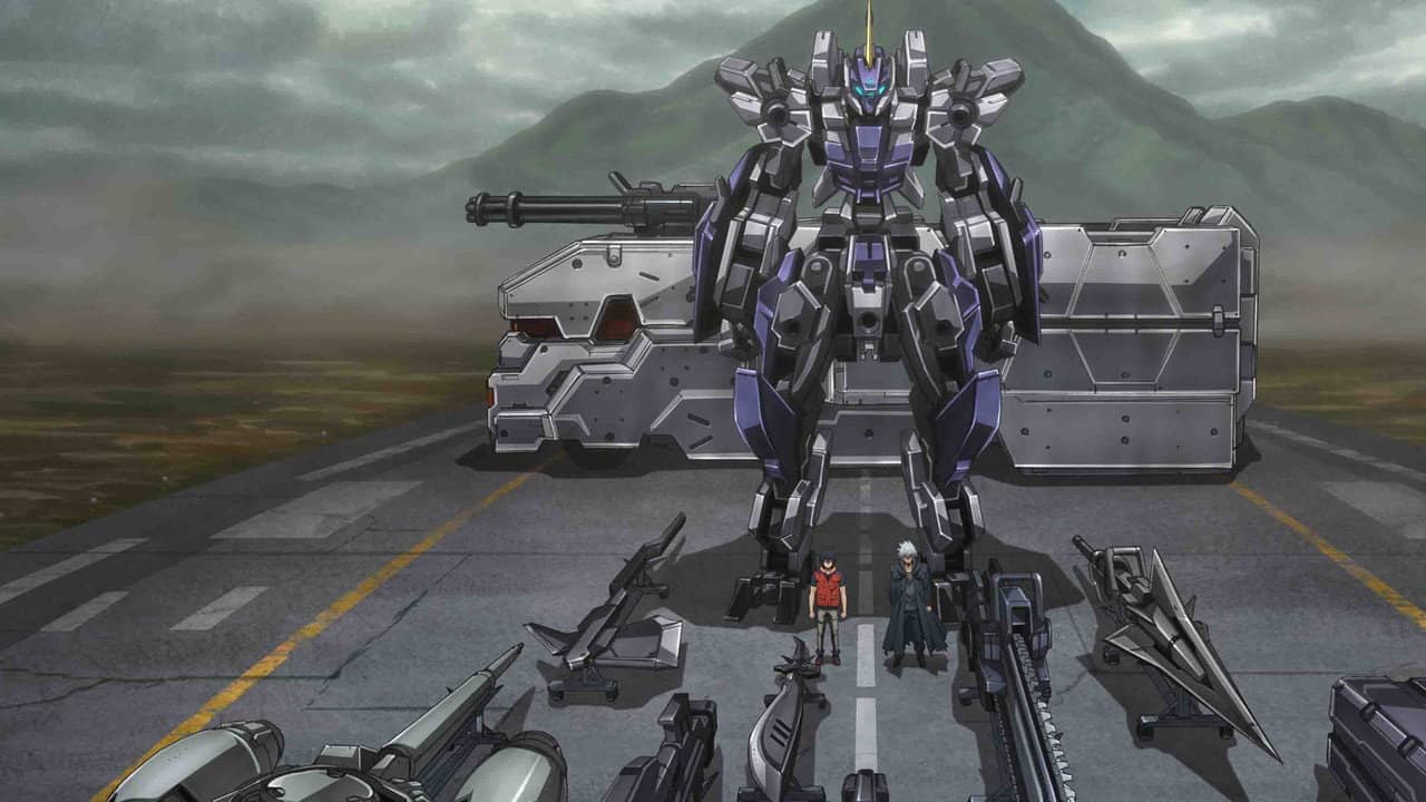 AMAIM: Warrior at the Borderline UltraSteel Ogre-Gear backdrop
