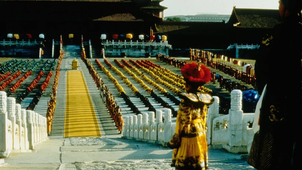 The Last Emperor backdrop