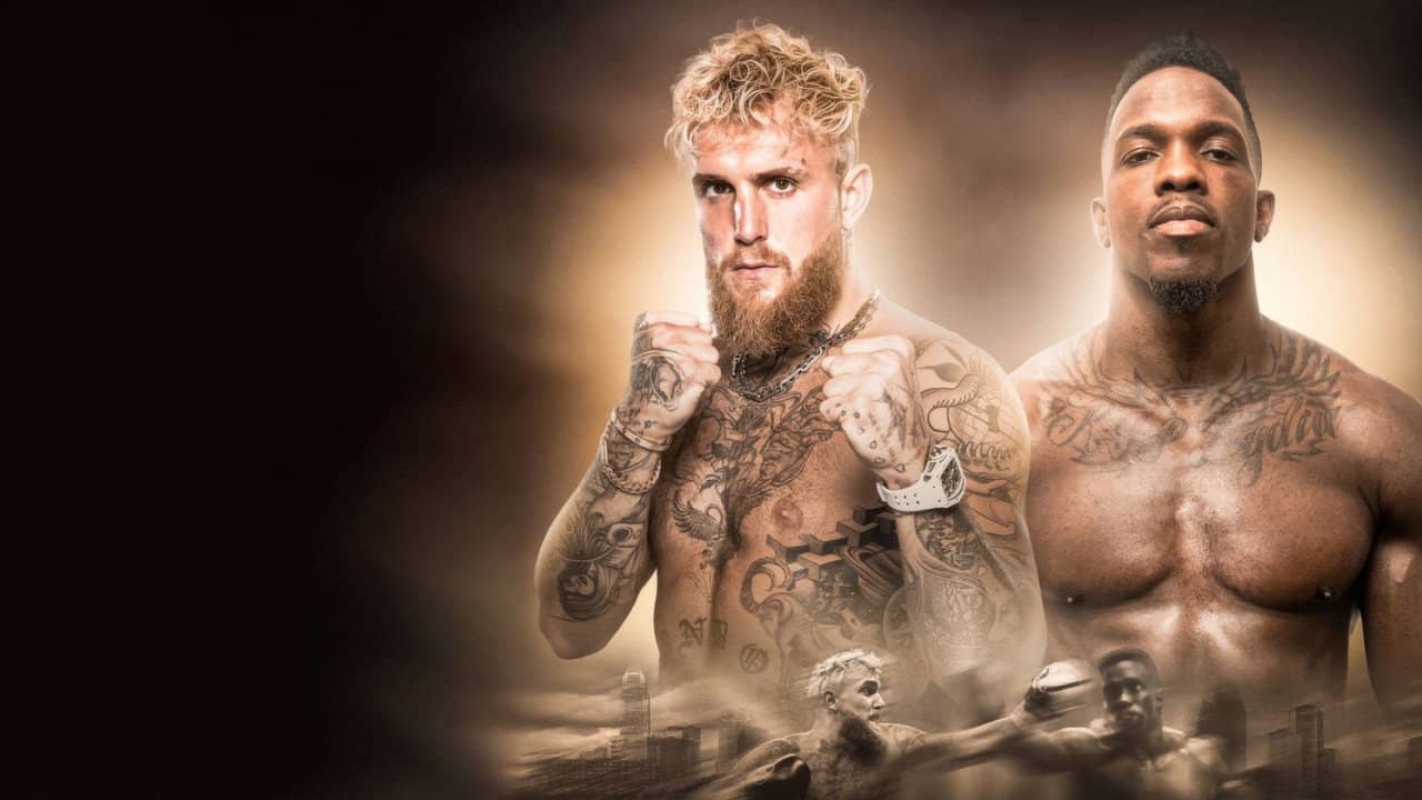 Jake Paul vs. Andre August backdrop