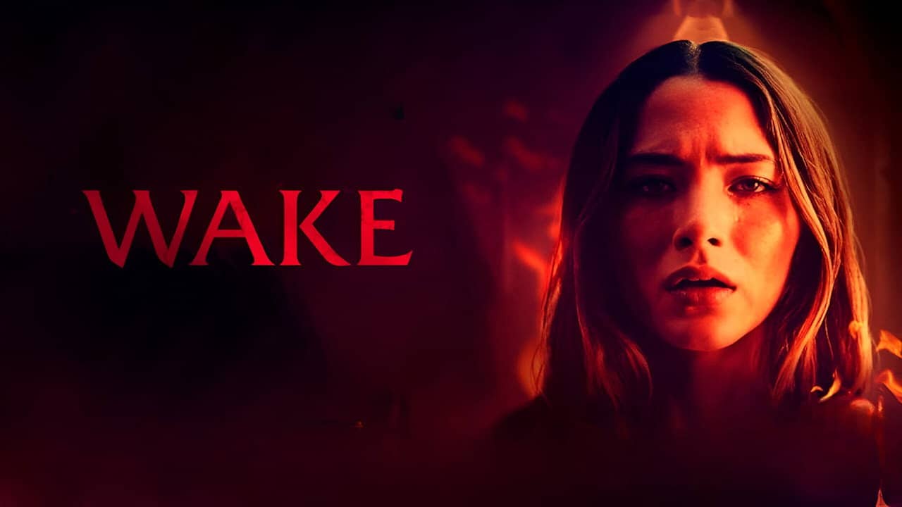 Wake backdrop