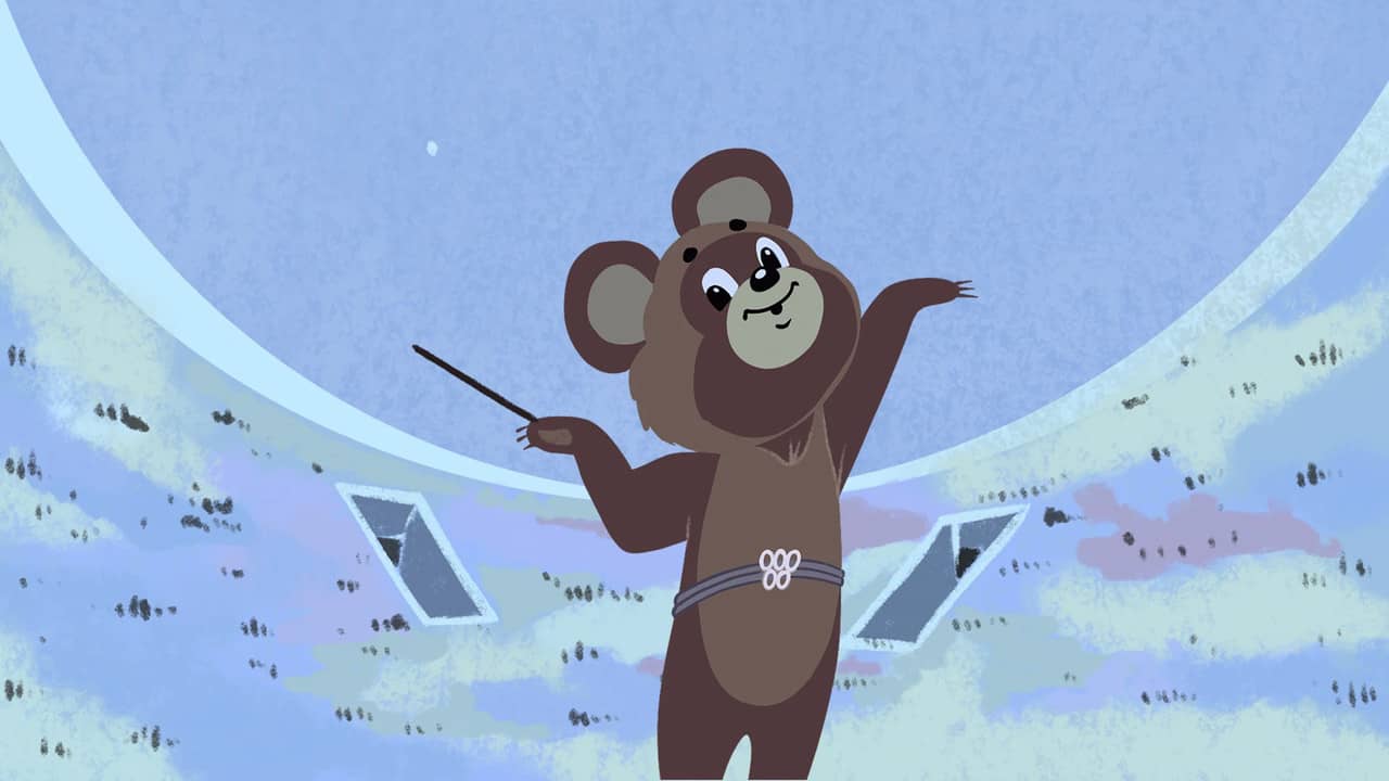 Hello, the Olympics! backdrop