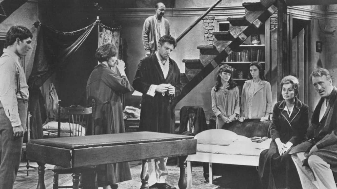 The Diary of Anne Frank backdrop