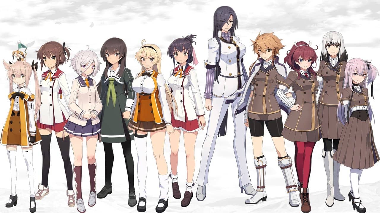 Katana Maidens: Toji no Miko backdrop