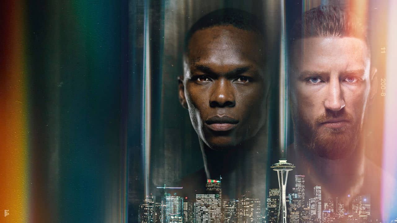 UFC Fight Night 271: Adesanya vs. Pyfer backdrop