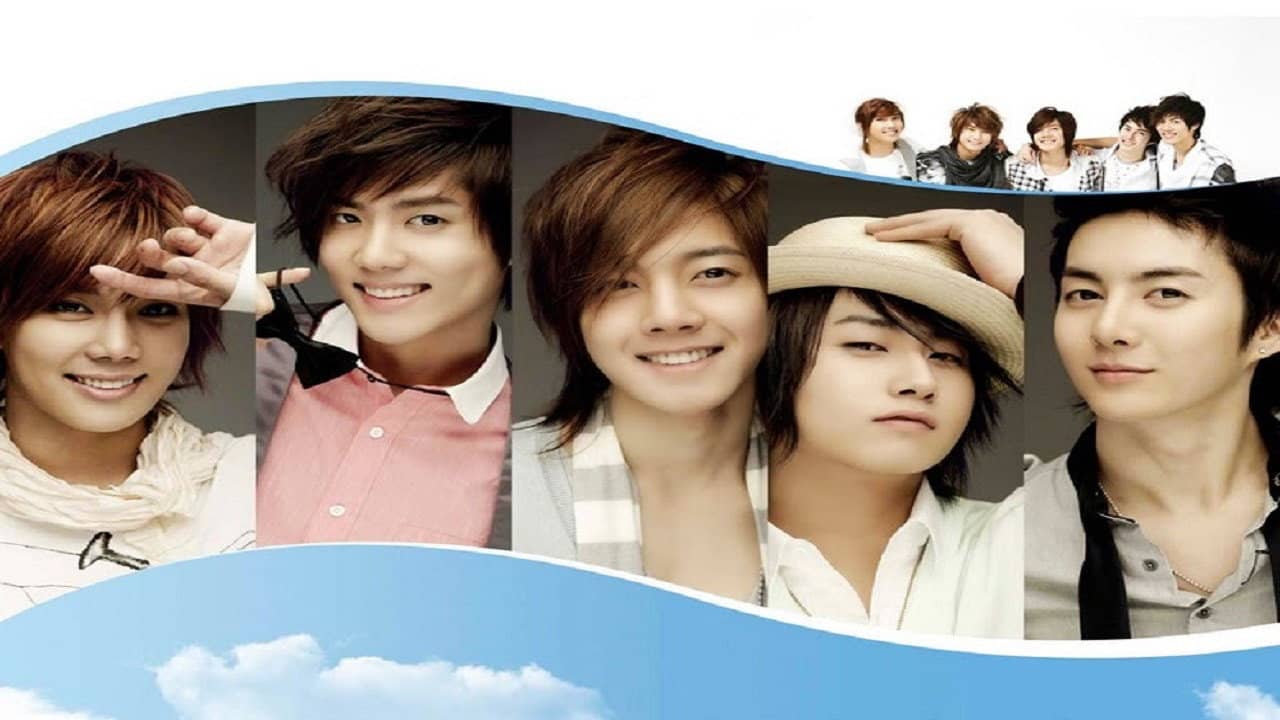 SS501 - 1st Asia Tour Persona in Séoul backdrop