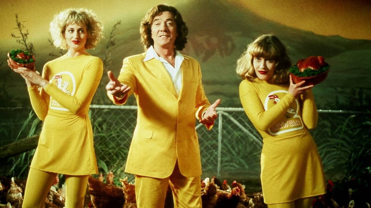 Chicken backdrop