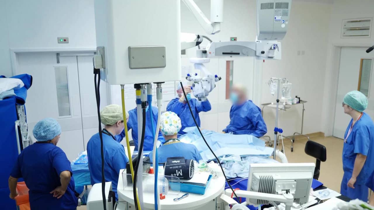 Inside the Operating Theatre backdrop