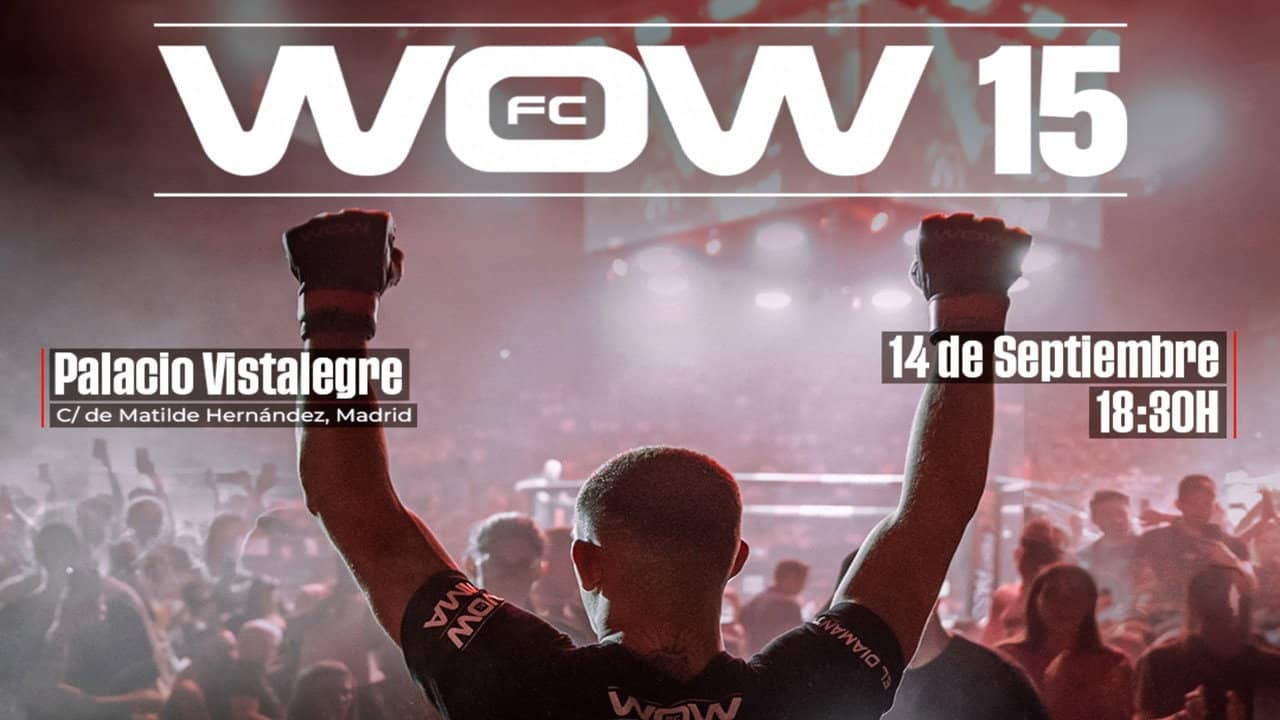 WOW FC 15 backdrop