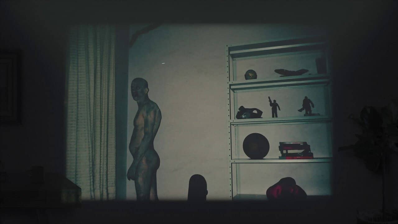 Who’s That Man Inside My House? backdrop