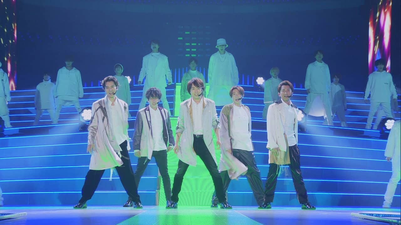 This is ARASHI LIVE 2020.12.31 backdrop