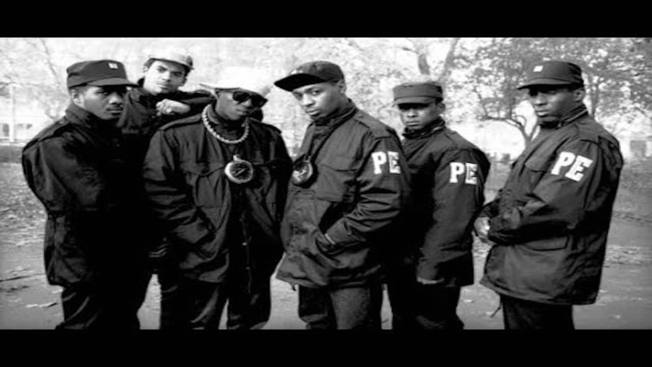 Public Enemy: The Enemy Strikes...Live backdrop
