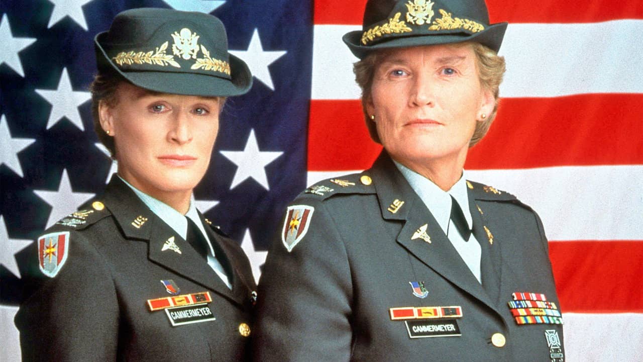 Serving in Silence - The Margarethe Cammermeyer Story backdrop
