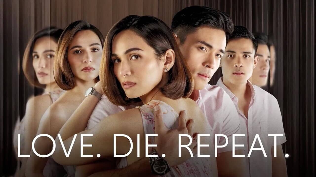 Love. Die. Repeat. backdrop