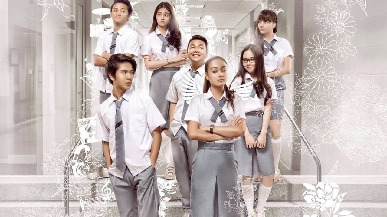 There Is Love in High School backdrop