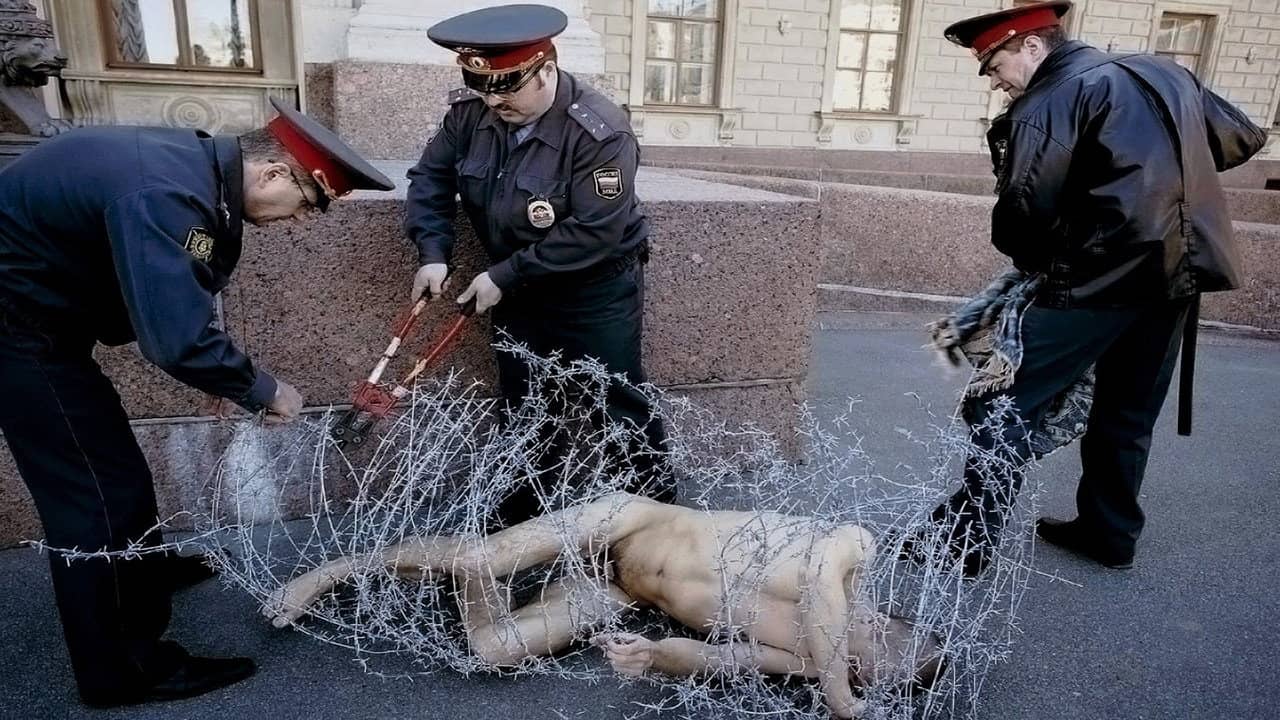 Pavlensky - The Man and the Mighty backdrop