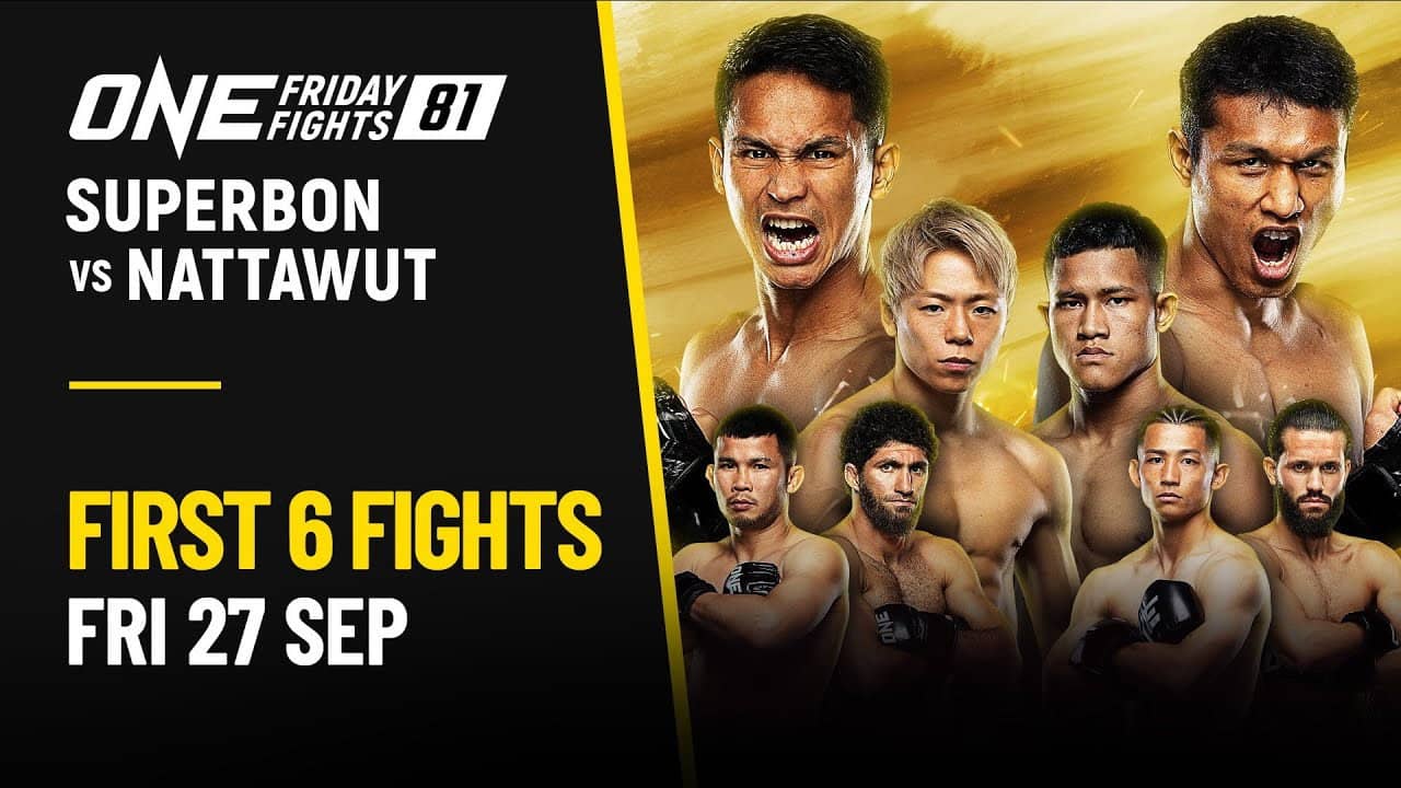 ONE Friday Fights 81: Superbon vs. Nattawut backdrop