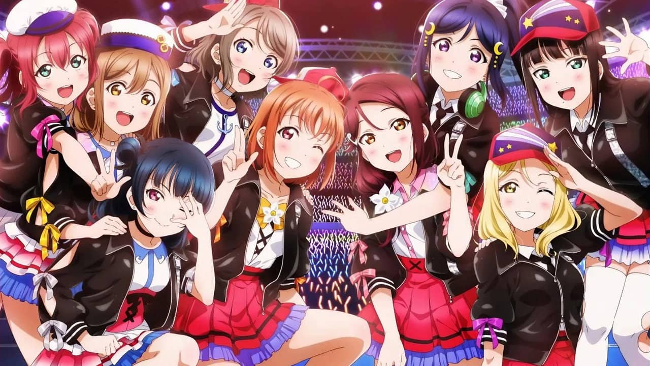 Love Live! Sunshine!! Aqours World LoveLive! backdrop