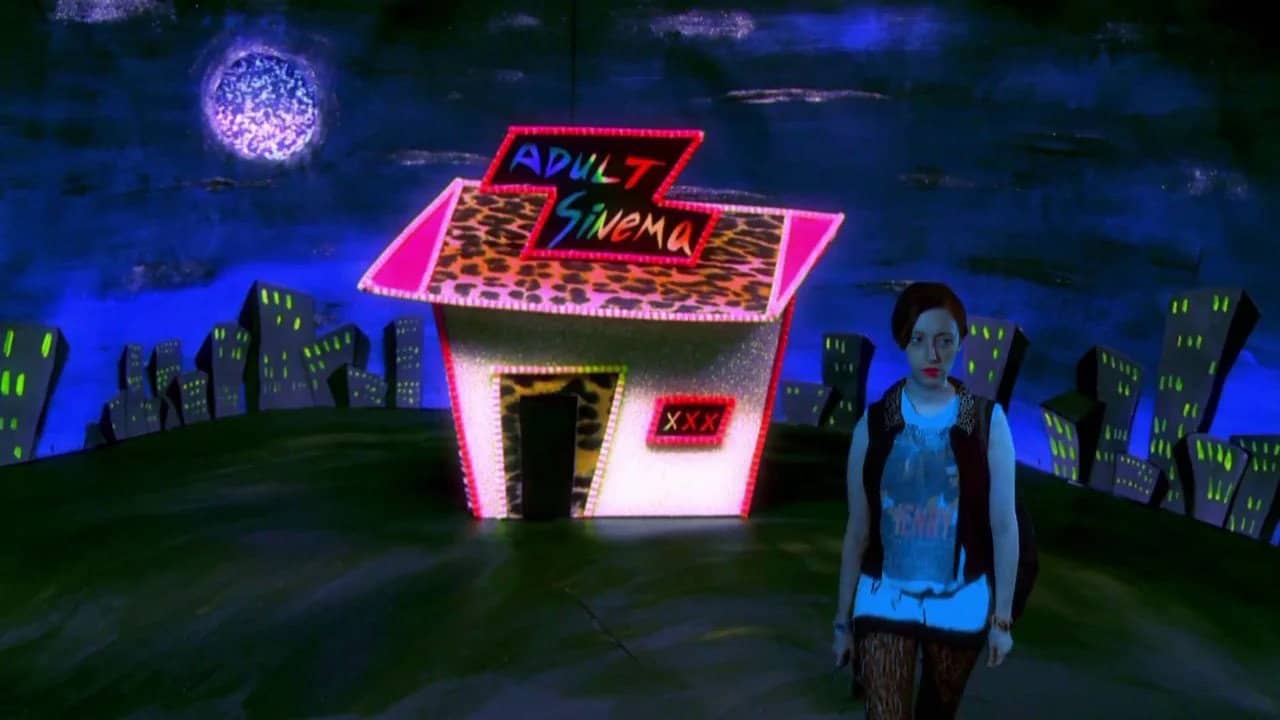 Video Diary of a Lost Girl backdrop