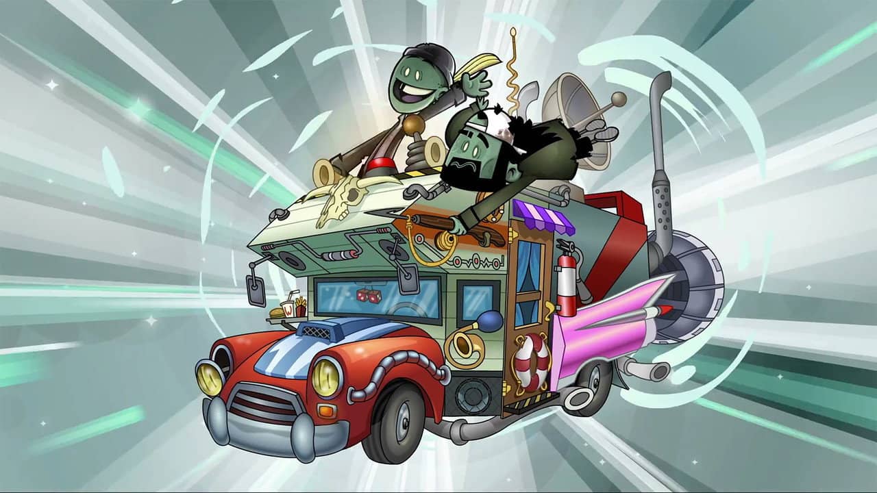Plants vs. Zombies vs. Jay and Silent Bob backdrop