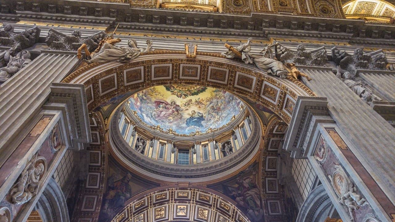 The Untold Story of the Vatican backdrop