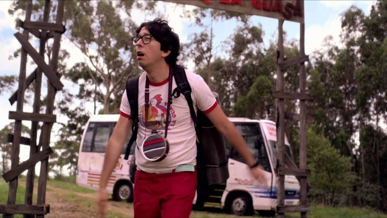 Campamento Flipy backdrop