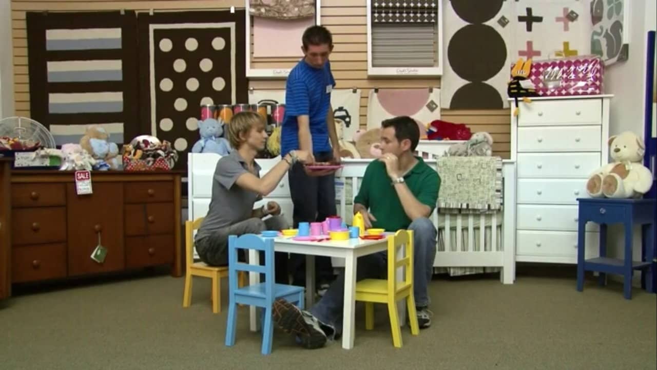 Gay Baby backdrop